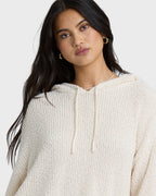 Hot Beachin Hooded Sweater - White Cap