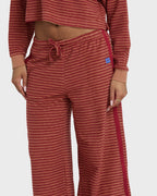 Date Palm Terry Pants - Rose Brown