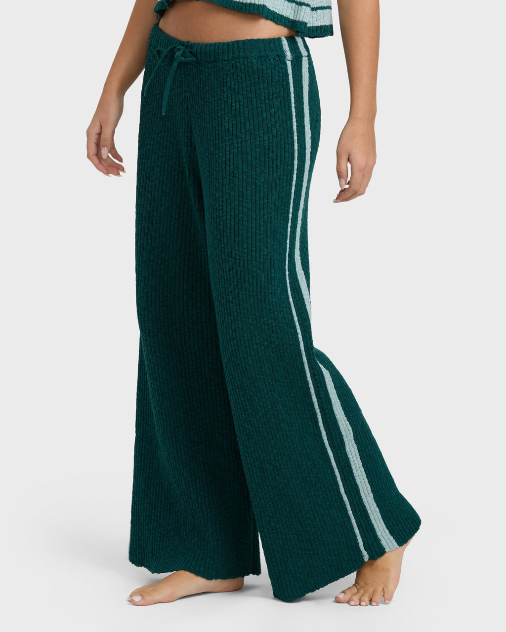 Summery Nights Sweaterpants - Spruce Green