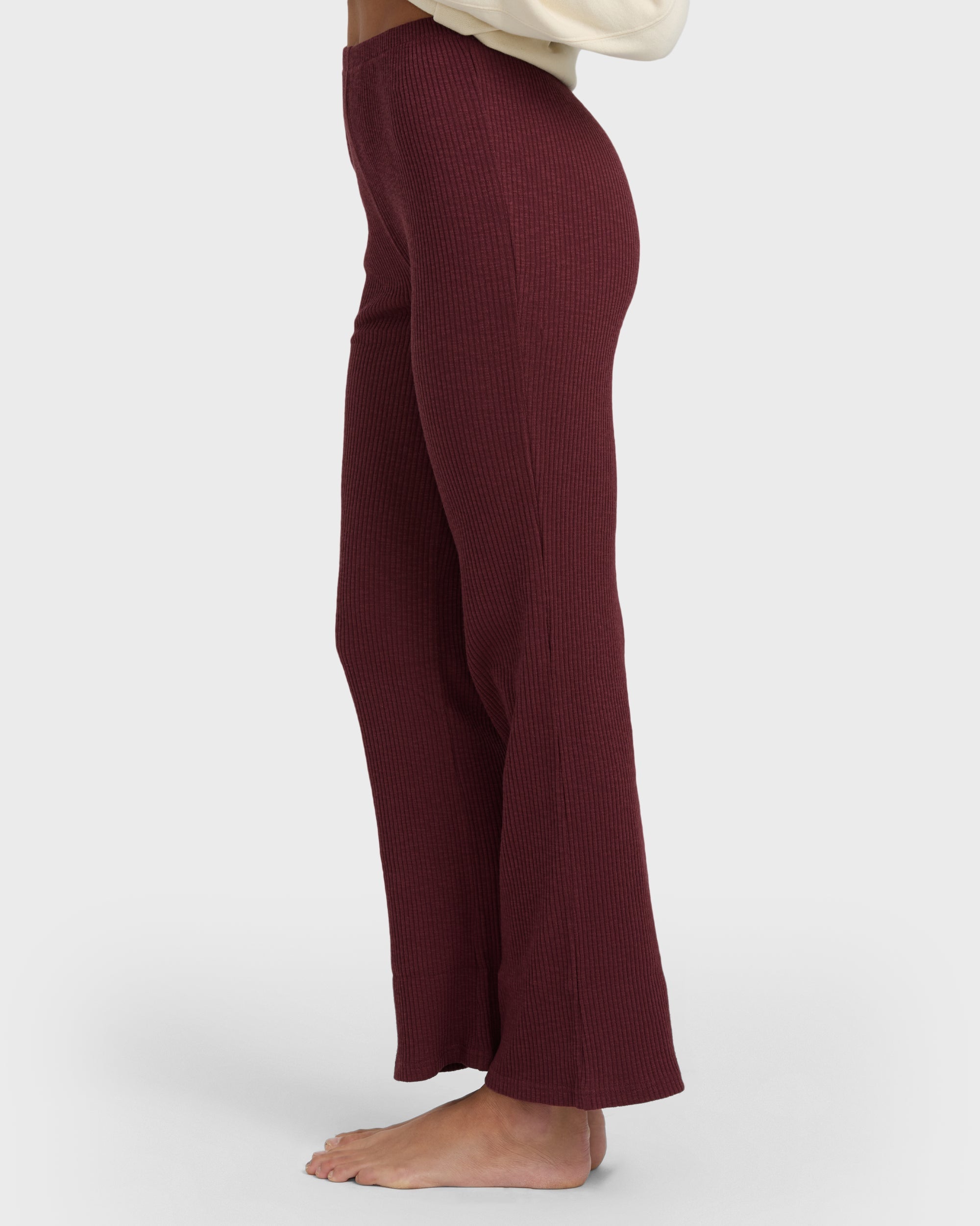 Fever Twist Knitpants - Pinot