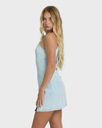Jade Saltwashed Denim Dress - Blue Mist