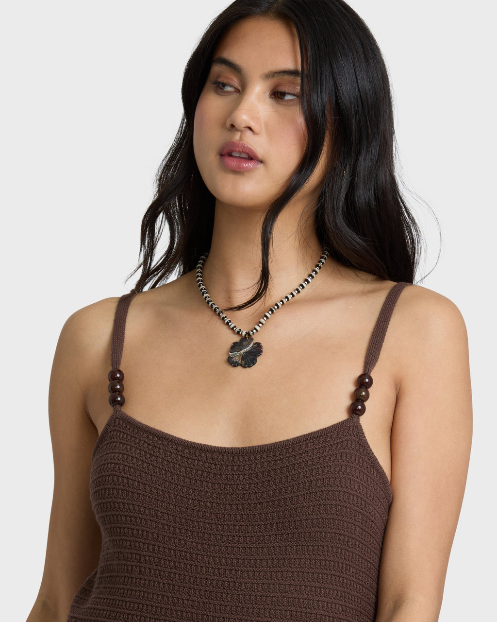 You Stunner Knit Mini Dress - Teak