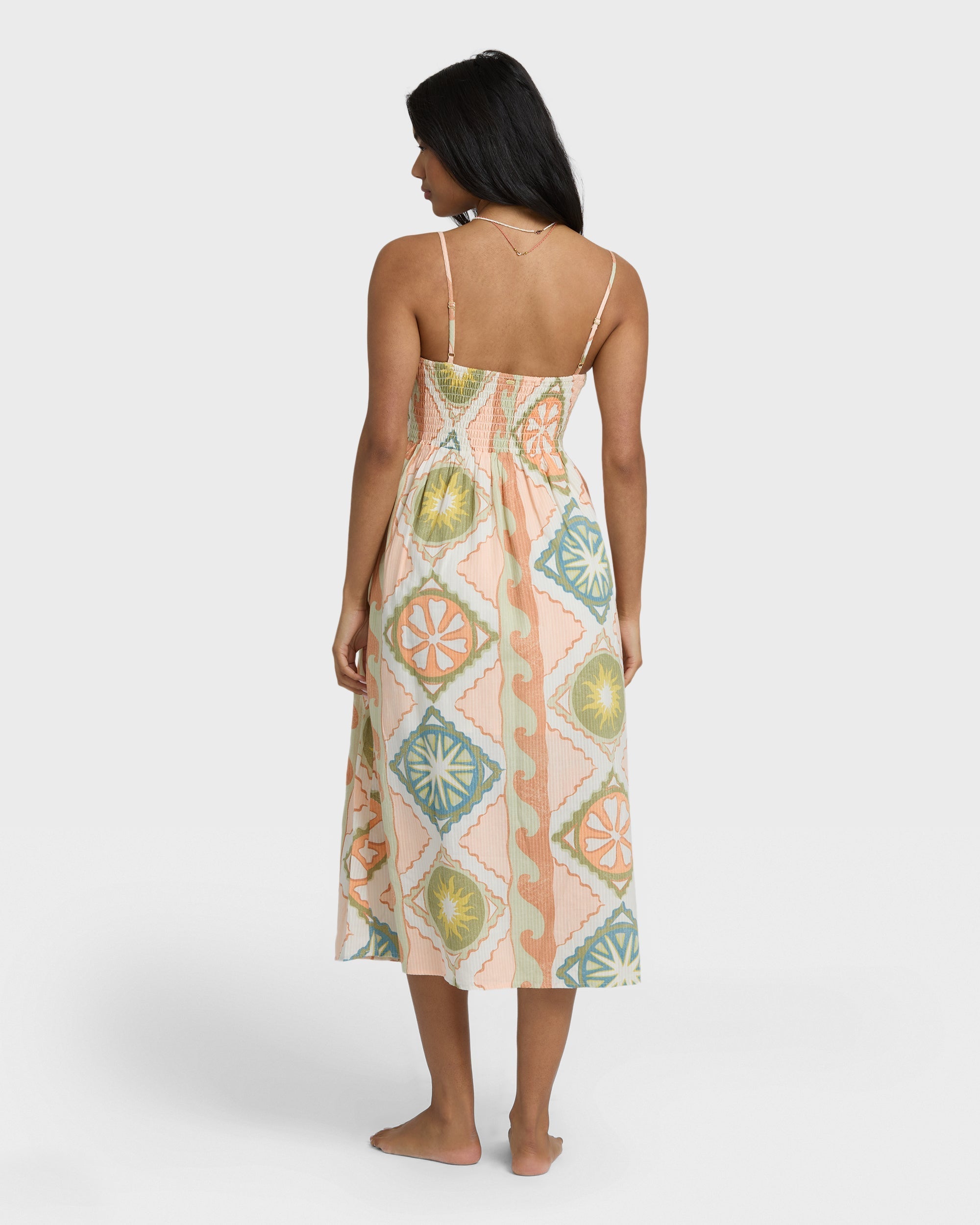Fever Dream Midi Dress - White Cap