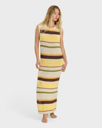Those Days Knit Midi Dress - White Cap