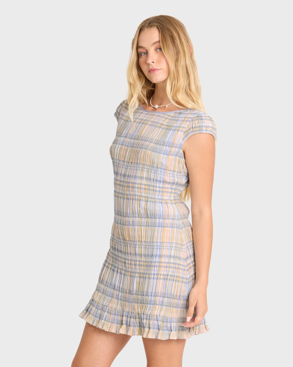 Bright Side Mini Dress - Twilight Blue