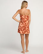 90s Babe Mini Dress - Apricot