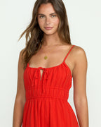 Red Aloha Maxi Dress - Red Aloha