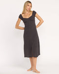 Distant Tides Dress - Black Sands