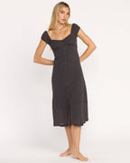 Distant Tides Dress - Black Sands