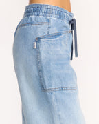 Zonte Elastic Waist Jeans - Shaded Wash