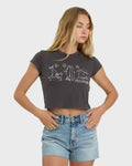 Morning Fun Time Short Sleeve T-Shirt - Off Black