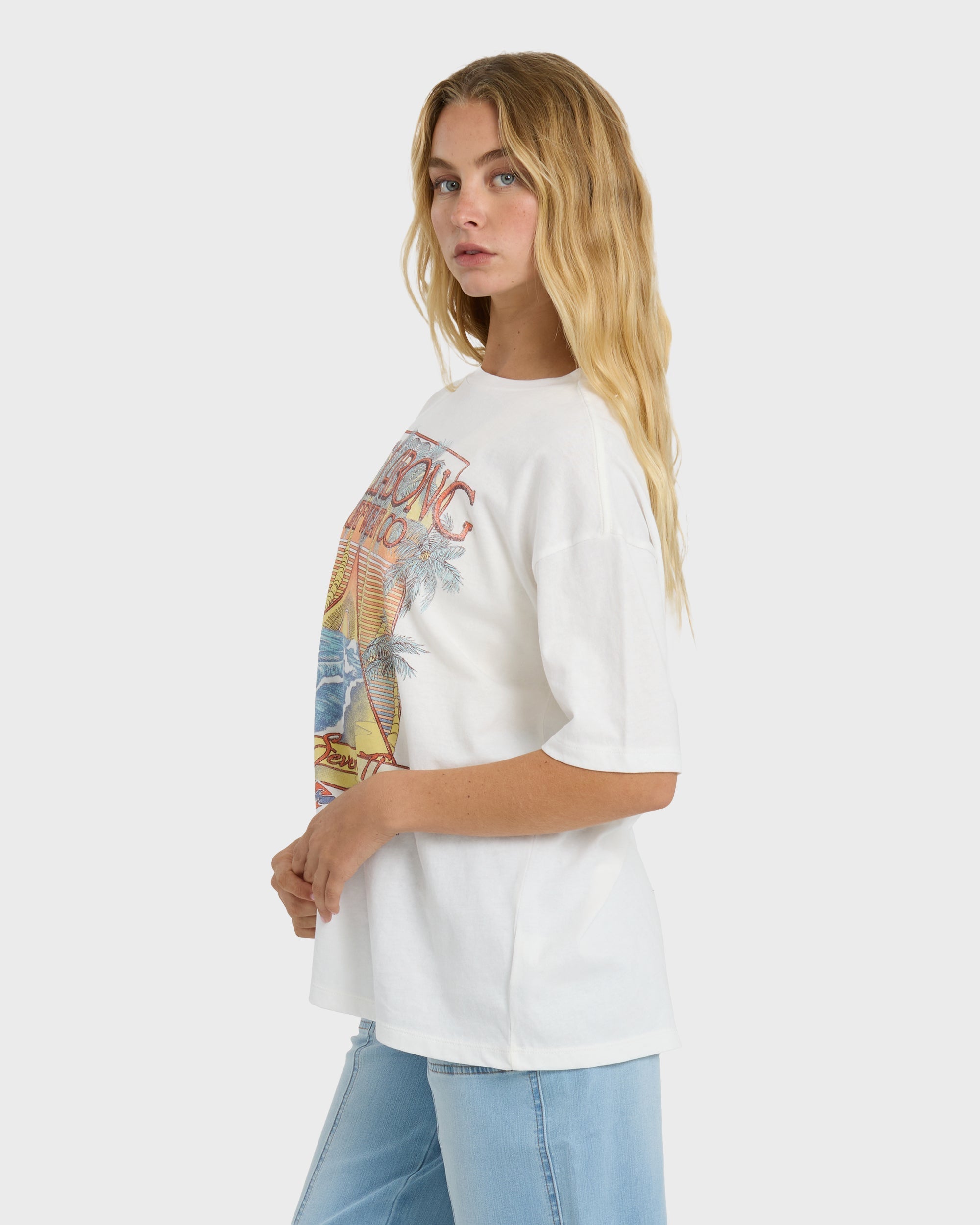 Sun Meets Sea Short Sleeve T-Shirt - Salt Crystal