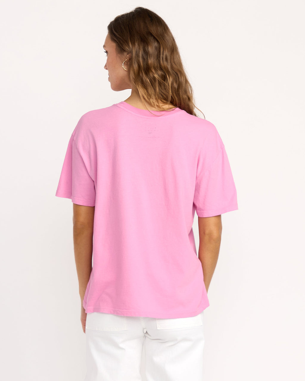 Bright New Day Tee - Bright Rose