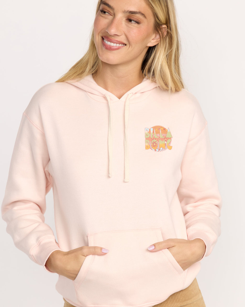 All Good In Summer Hoodie - Light Peach