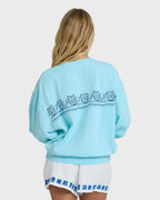 Sanibel Kendal Crewneck Sweatshirt - Pool Blue