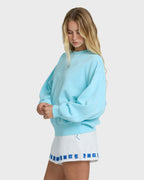 Sanibel Kendal Crewneck Sweatshirt - Pool Blue
