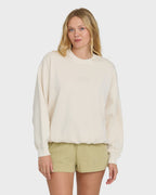 Bleached Out Kendal Crewneck Sweatshirt - Vanilla