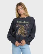 Echo Crewneck Sweatshirt - Black Sands