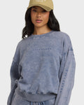 Saltwashed Kendal Crewneck Sweatshirt - Stone Blue