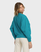 Mono Aloha Kendal Crewneck Sweatshirt - Atlantis