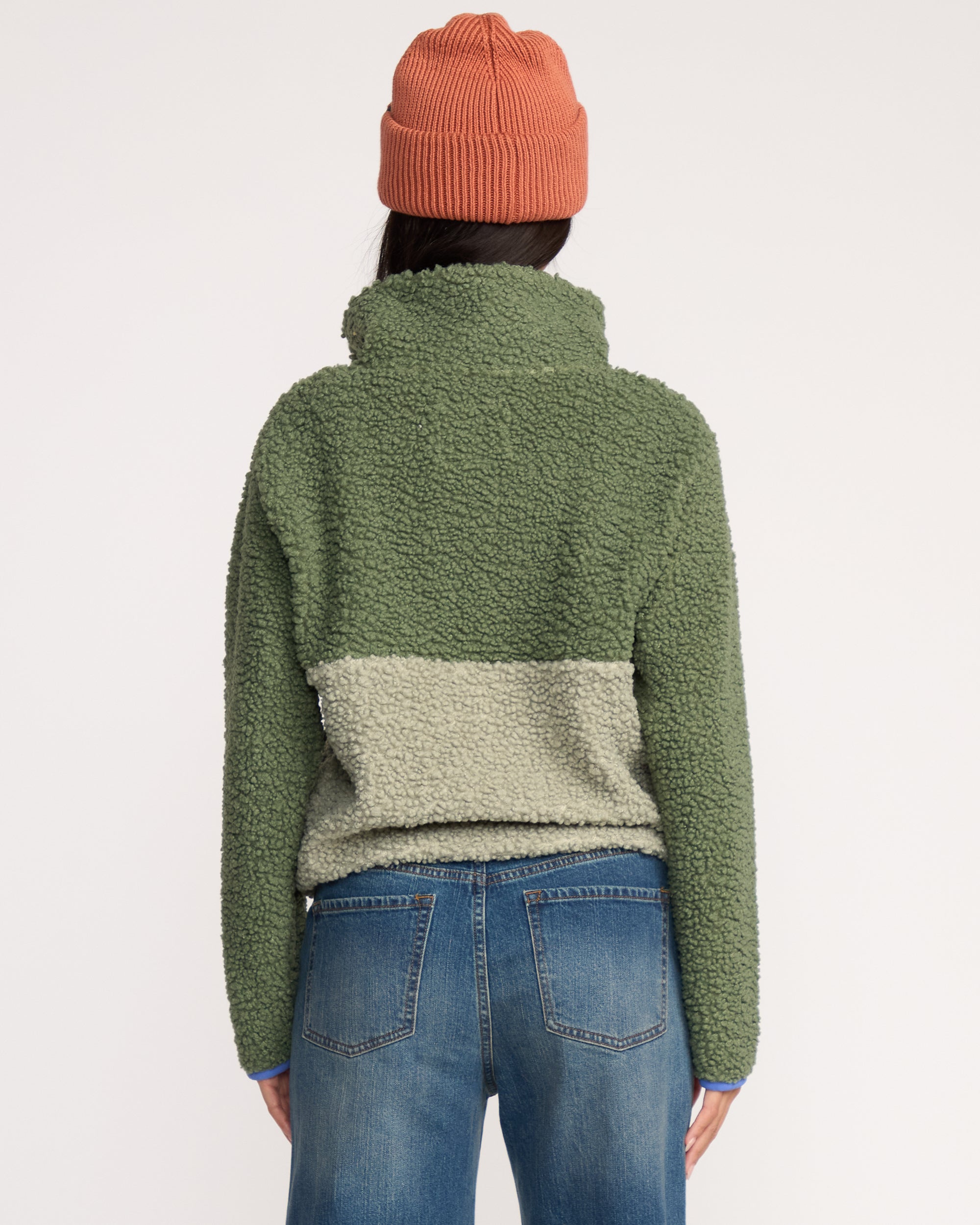 A/Div Horizon Mock Neck Half Zip Sweatshirt - Treehugger