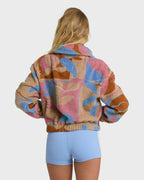 A/Div Barra Half Zip Sherpa Fleece - Oatmeal