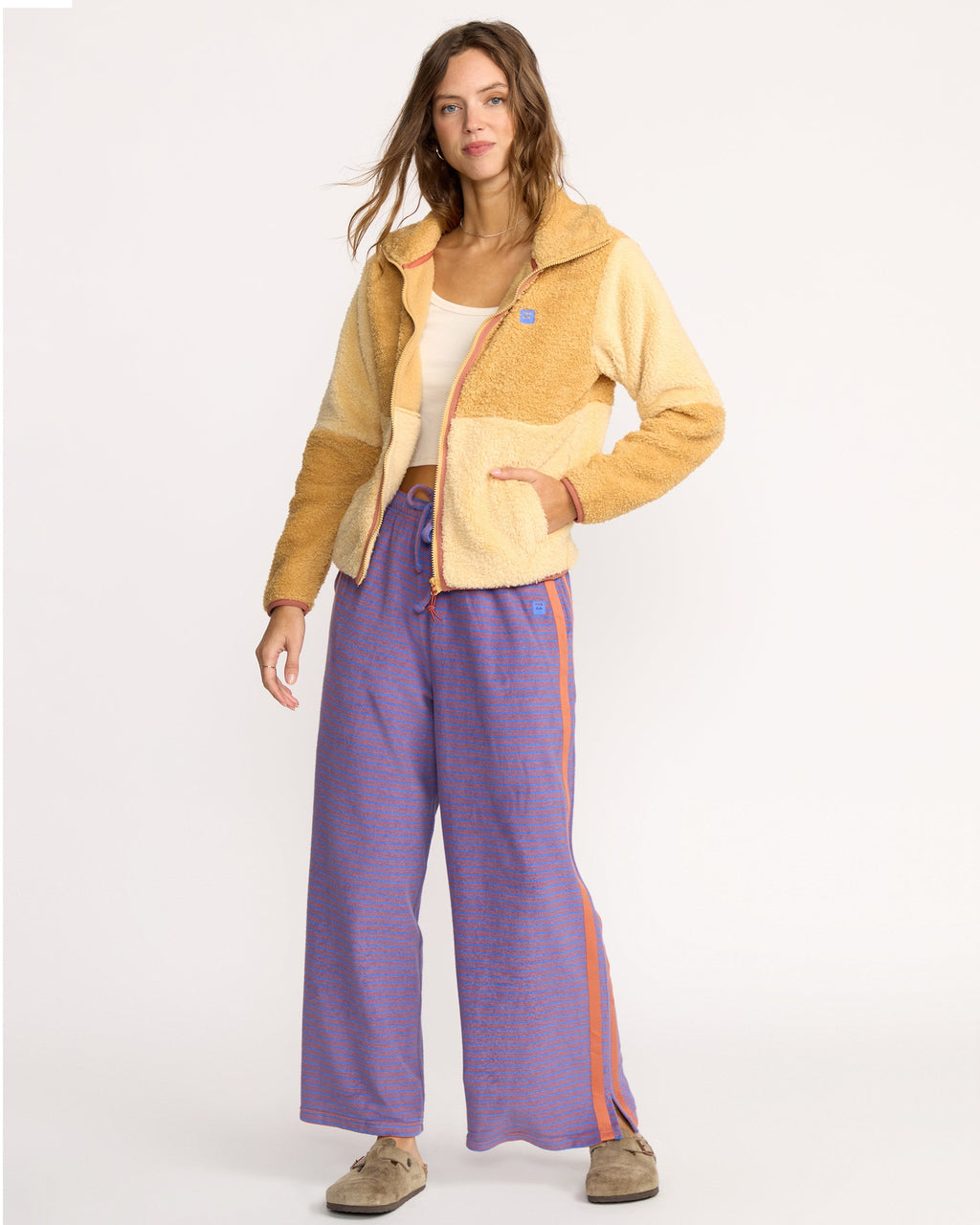 A/Div Switchback Zip Sweatshirt - Hemp 2