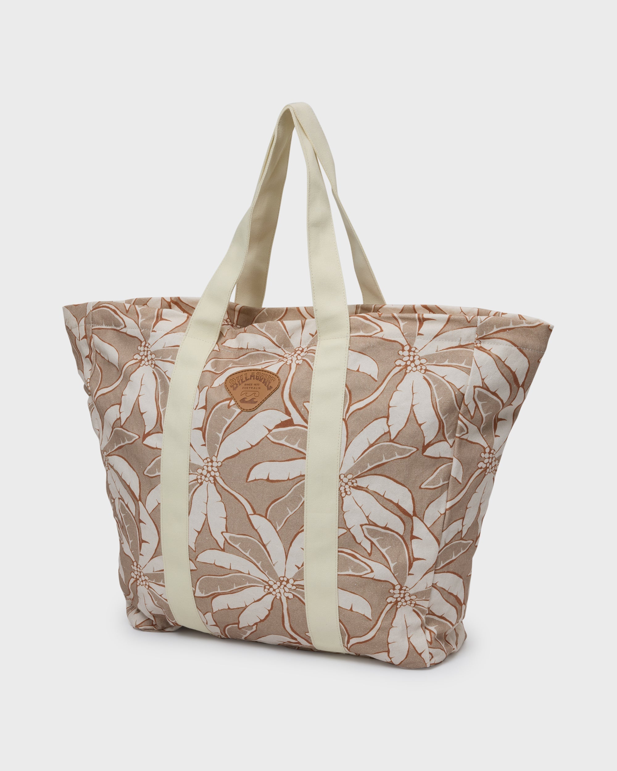 Poppins Playa Zip Top Tote - Stone