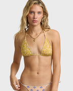 Soul Stoke Reversible Multi Triangle Bikini Top - Twilight Blue