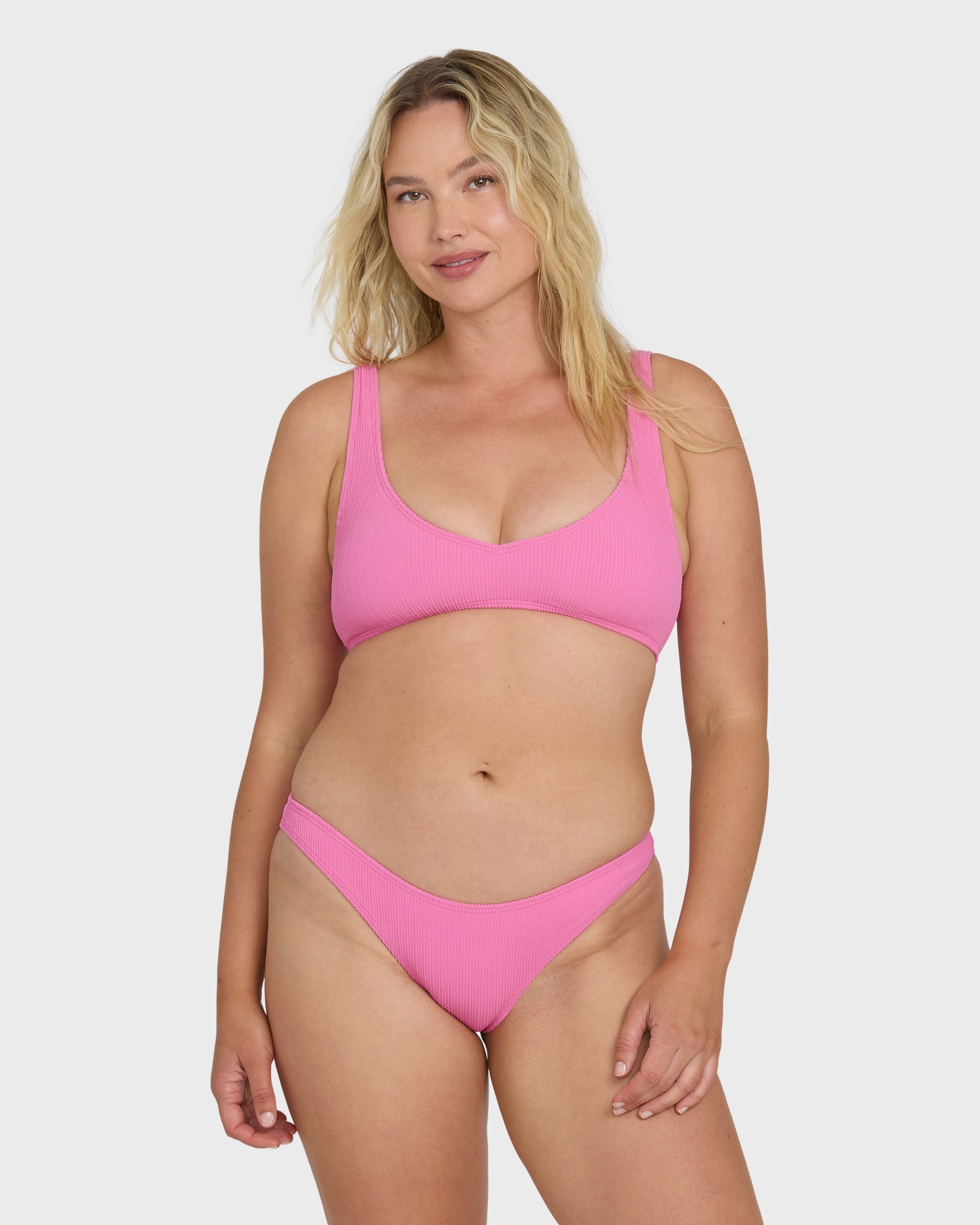 Sunrays Jesse Tank Bikini Top - Guava