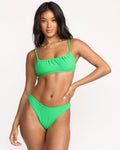 Josie In The Loop Mila Bralette Bikini Top - Jungle Green