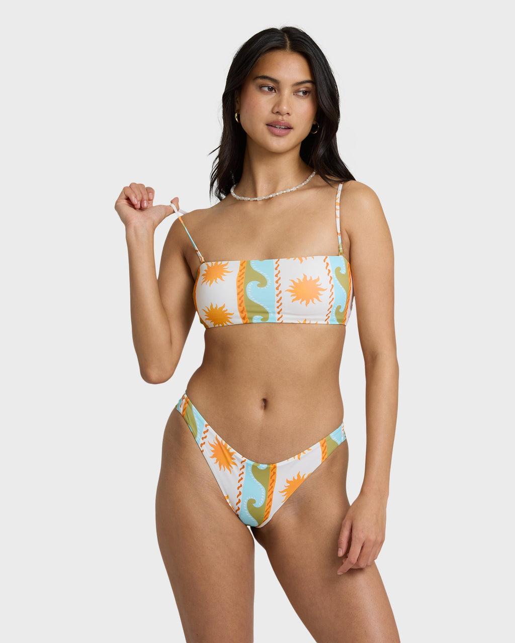 Sunblind Tanga Skimpy Bikini Bottom - Salt Crystal
