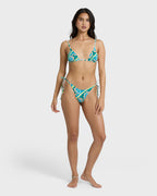 Salty Waves Reversible Tie-side Dippi Skimpy Bikini Bottom - Salt Crystal