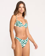 All The Waves Skimpy Hike Bikini Bottom - Evergreen