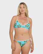 Last Summer Tie-side Tropic Medium Bikini Bottom - Ocean Spray