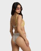 Soul Stoke Reversible Tie-side Hike Medium Bikini Bottom - Twilight Blue