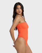 Summer Hi Tully One-piece Swimsuit - Hot Coral