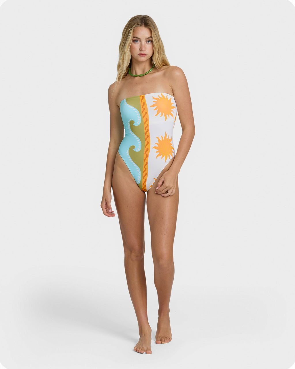 Sunblind Tully Hi One-piece Swimsuit - Salt Crystal