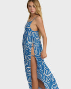 Juno Maxi Dress - True Blue