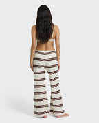 Hot Stripe Pants - Teak