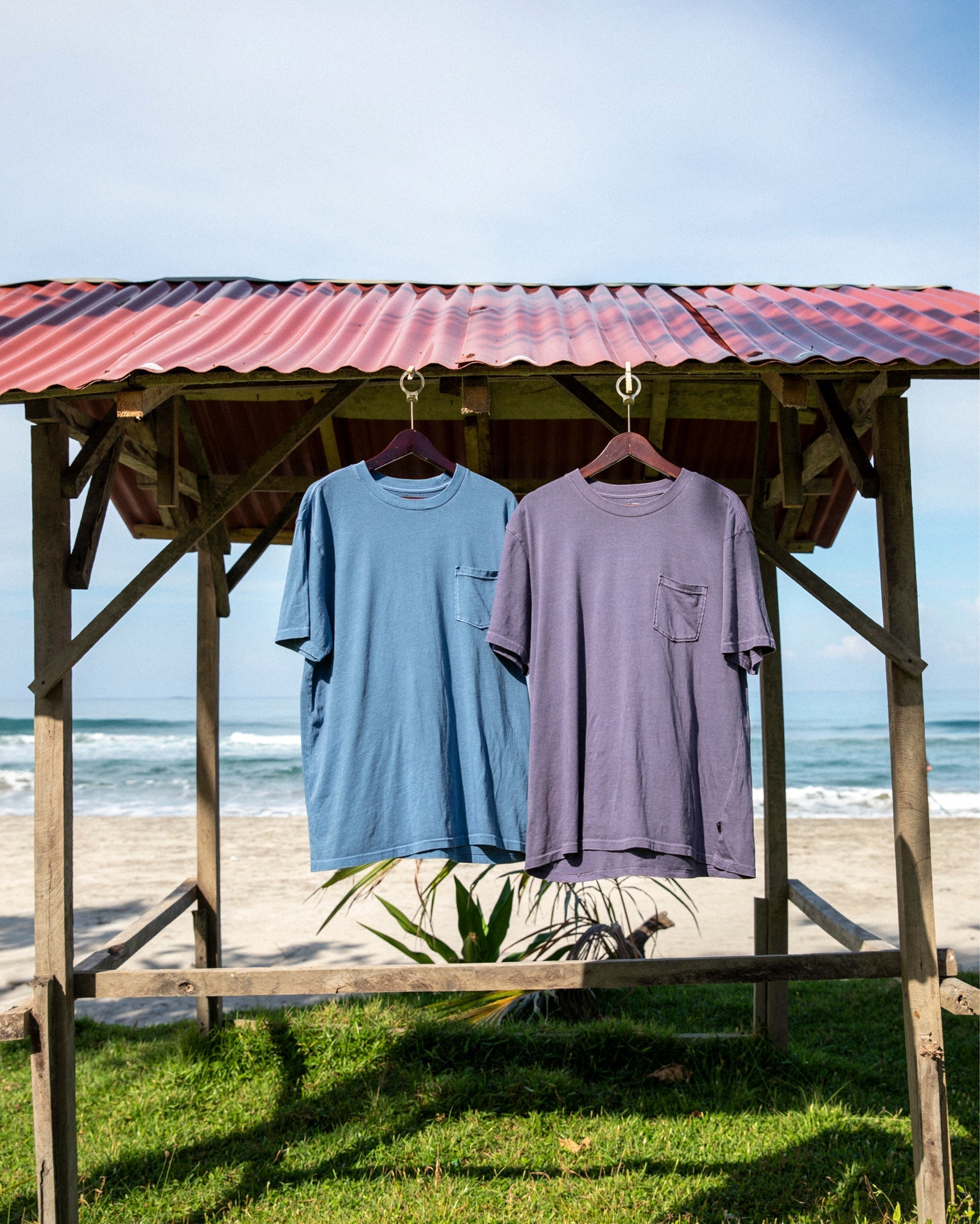 Essential Premium Wave Wash T-Shirt - Grey Violet