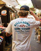 Foundry Premium Short Sleeve Cotton Graphic T-Shirt - Off White