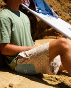 Good Times Layback 16 Swim Trunks - Vintage Khaki