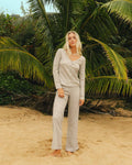 Hot Check Knitpants - Martini Olive