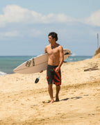A.I. Rising Sun Pro 22 Boardshorts - Black/Red