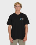 Crayon Wave Premium Short Sleeve T-Shirt - Black