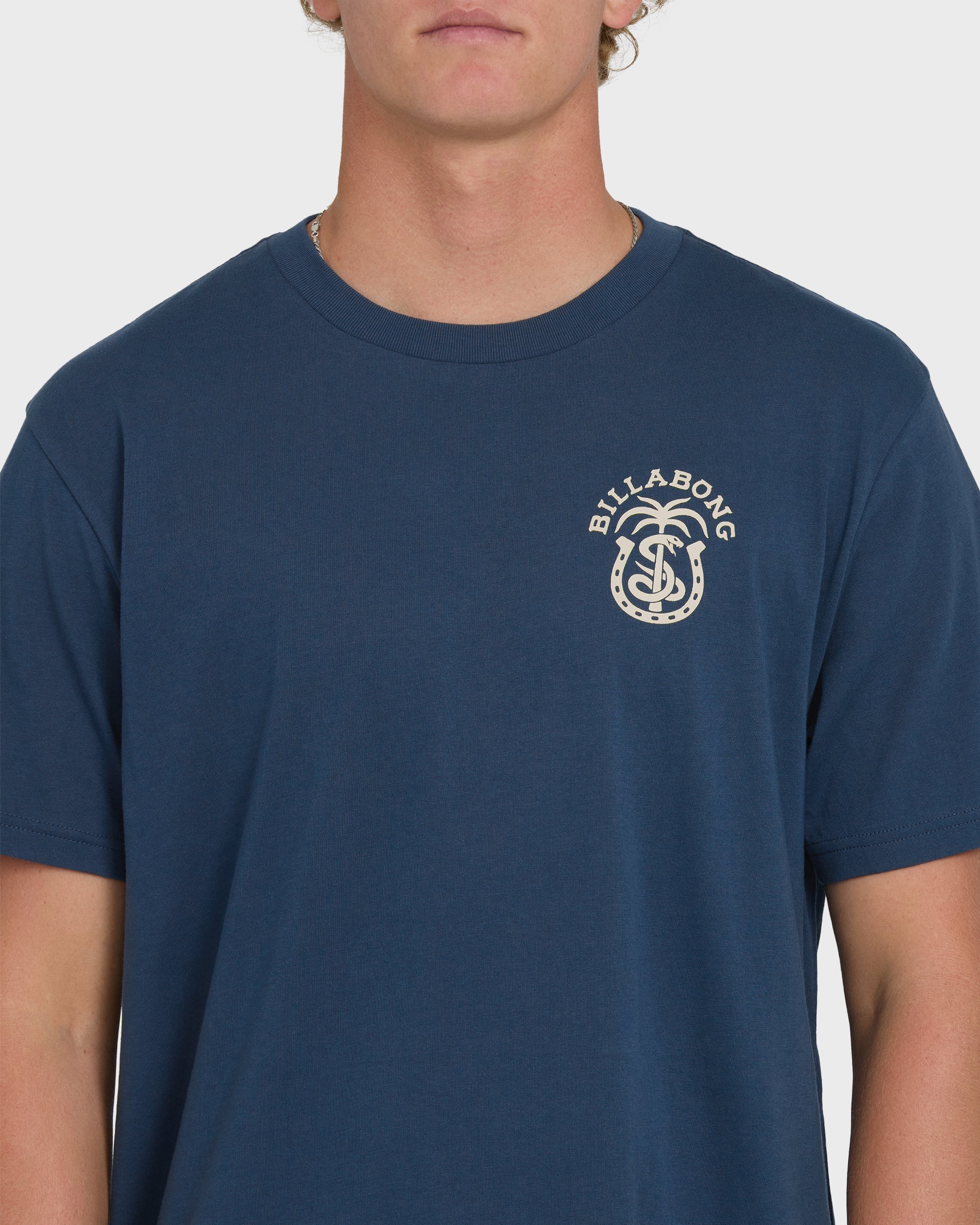 Forge Premium Short Sleeve Cotton T-Shirt - Dark Denim