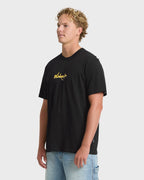 Occys Point Premium Short Sleeve Cotton T-Shirt - Black