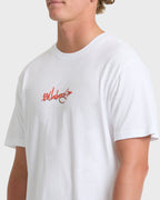 Occys Point Premium Short Sleeve Cotton T-Shirt - White