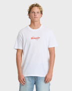 Occys Point Premium Short Sleeve Cotton T-Shirt - White